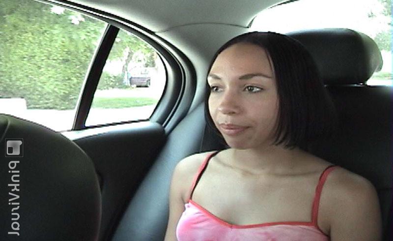 16P Ebony teen with small boobs fucking