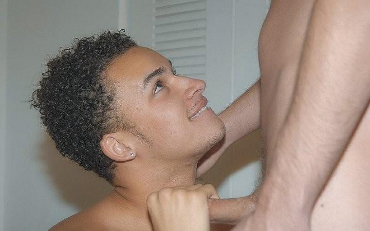 20P Latino twink sucking, getting drilled and cumming on his belly