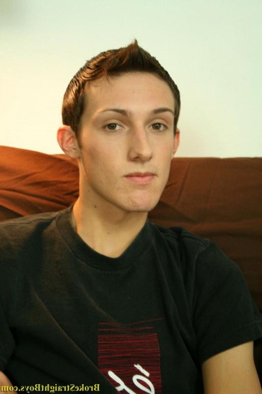 16P Three hot gay twinks threesome blowjob action on the couch