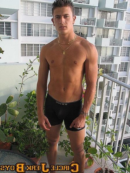 14P Athletic stud in his underwear