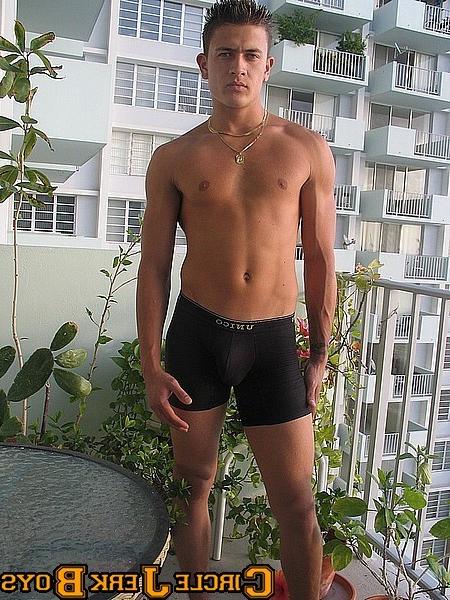 14P Athletic stud in his underwear