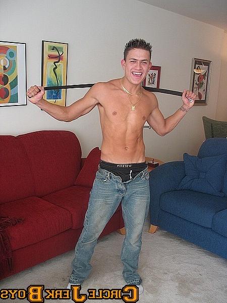 14P Athletic stud in his underwear