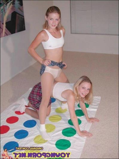 15P Two college chicks playing this game