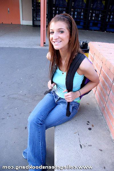 14P College teen with a fat camel toe gets banged hard by a stiff cock