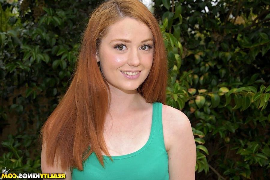 16P Teen redhead goes black at her real porn audition