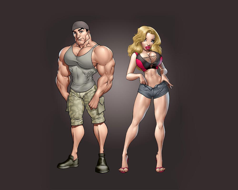 5P Pin Ups by Dominic Marco