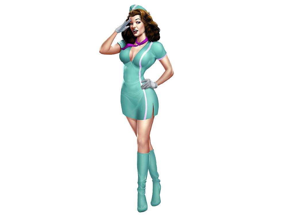 5P Pin Ups by Dominic Marco