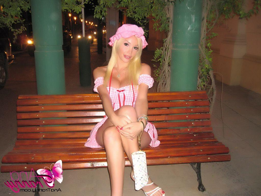 12P Ana Tranny fawned over in her sexy halloween costume
