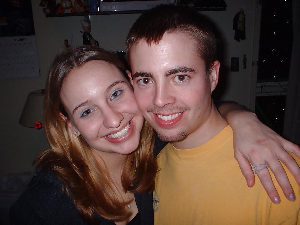 16P Young amateur couple having fun