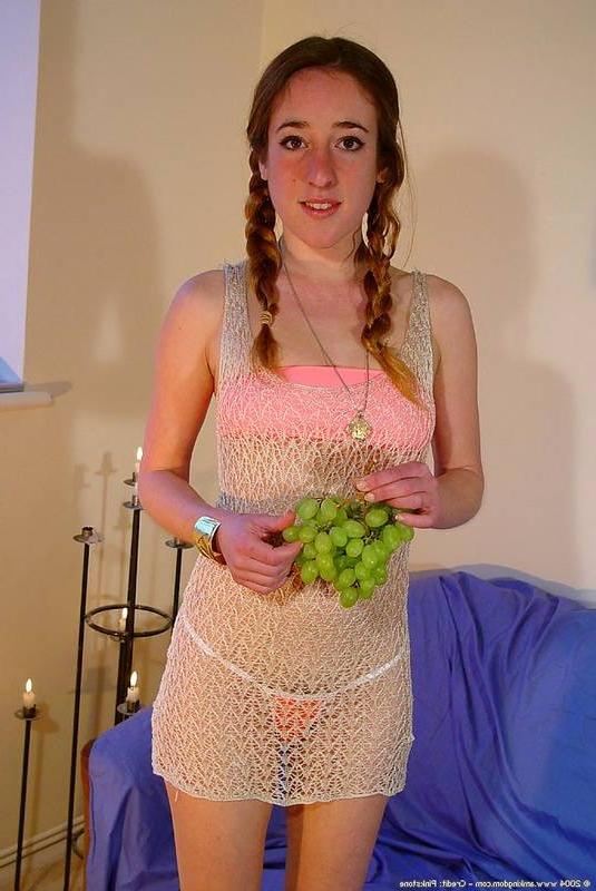 15P Shy teen shows tiny wrinkled nipples