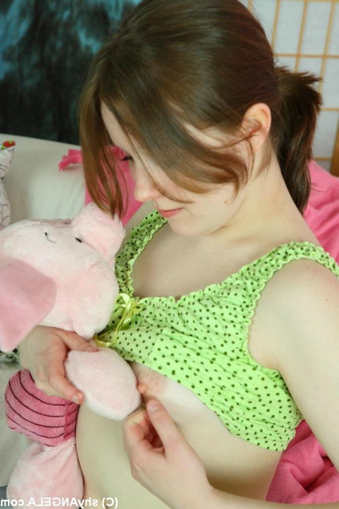 16P Shy teen topless