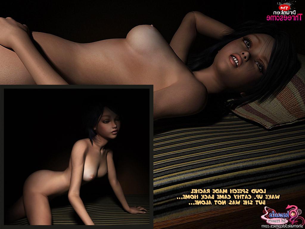 12P 3d shemales sex comics