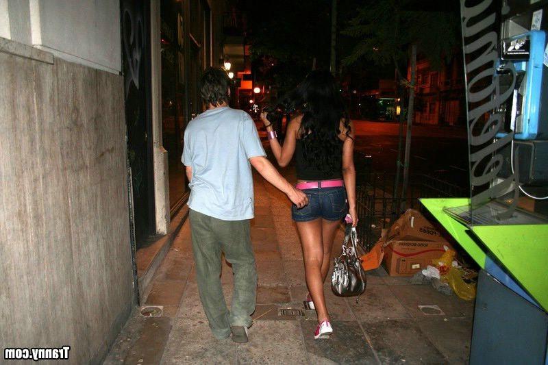 15P Fine ass latina tranny picked up hooking on the street