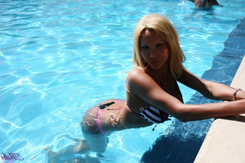 12P TS Milla Viasotti in a Bikini during this year Spring Break