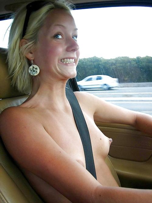 25P Sluts wifes driving car