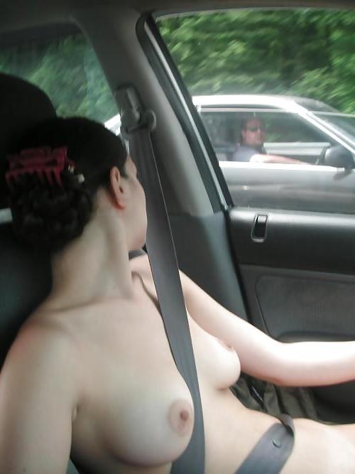 25P Sluts wifes driving car