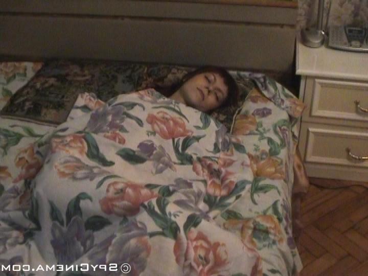 12P Sleeping nude girl gets furtively filmed