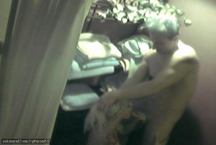 16P Naughty couple caught fucking on hidden security cam
