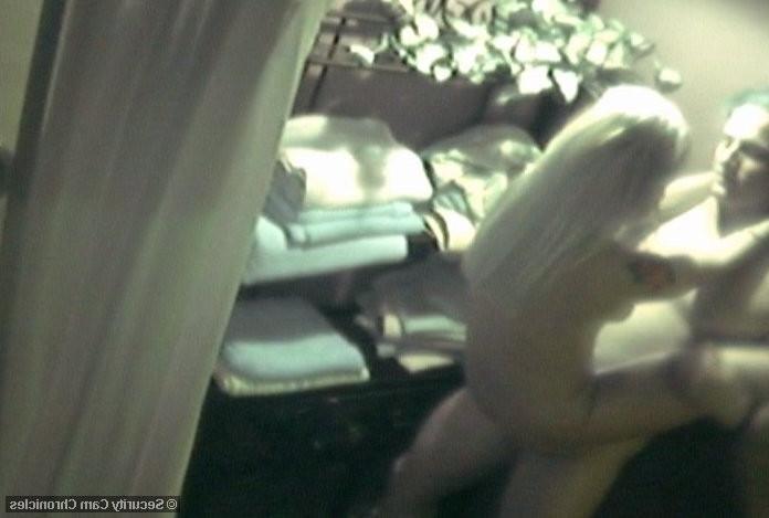 16P Naughty couple caught fucking on hidden security cam