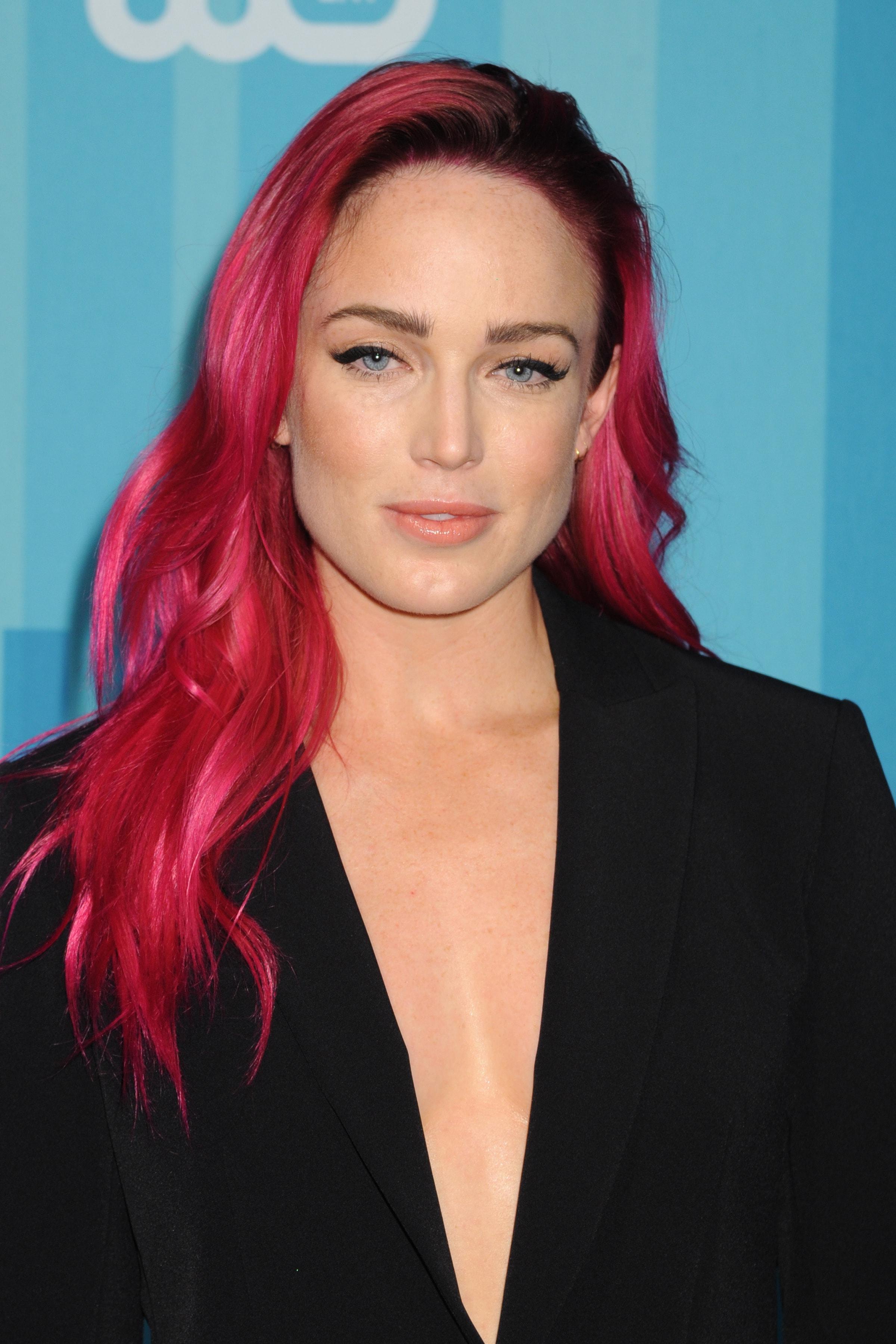 12P Caity Lotz And Her Strong Sideboob Game