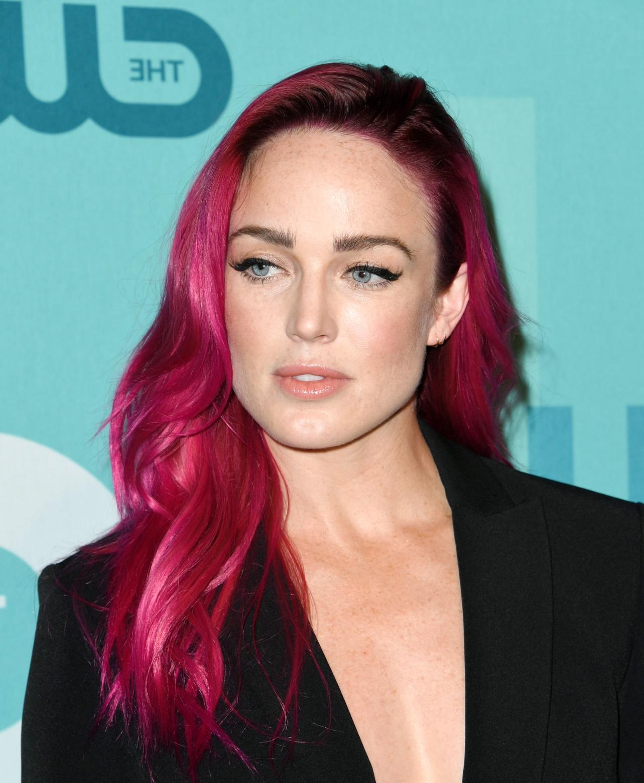 12P Caity Lotz And Her Strong Sideboob Game