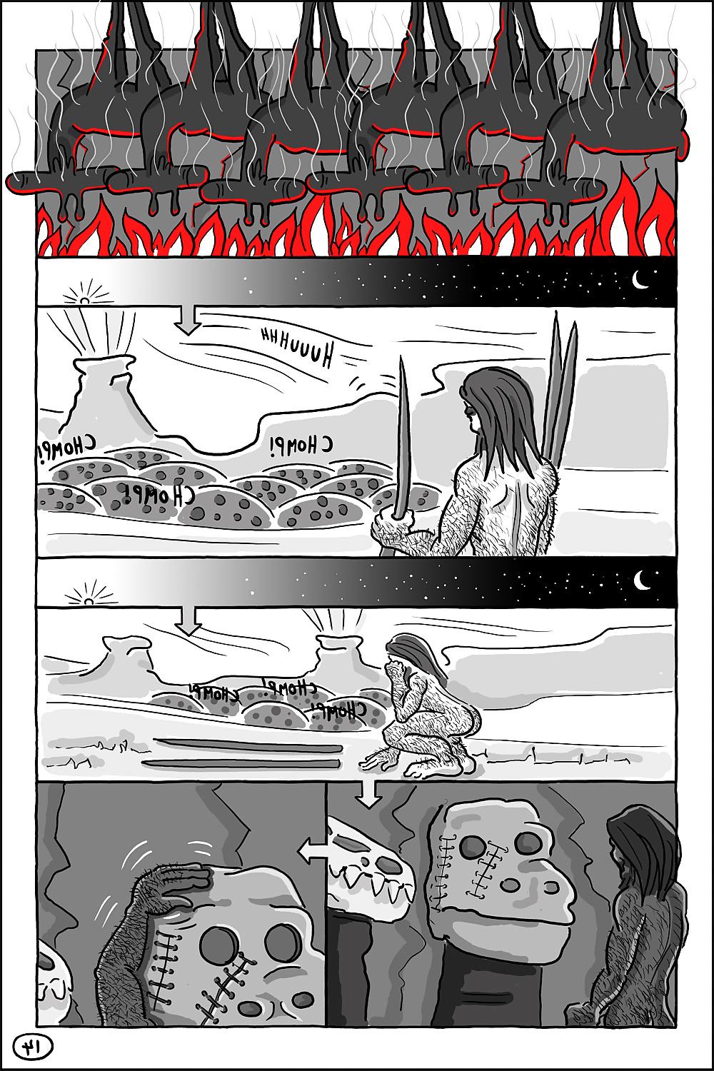 23P TESTOSTERONE - A TRAGEDY.3rd cartoon by chris ingres:) .