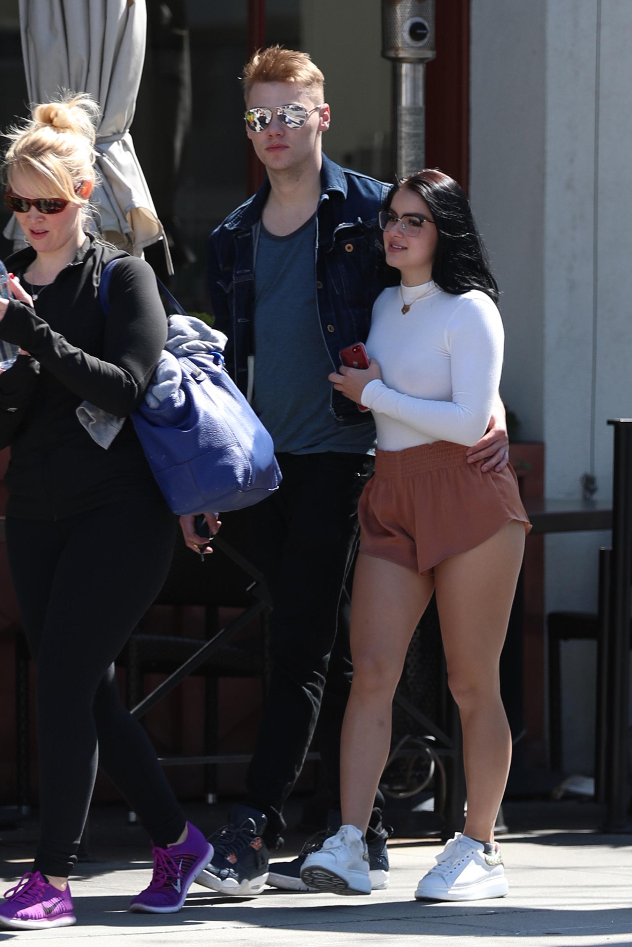 15P Ariel Winter Wearing The Tiniest Shorts Ever