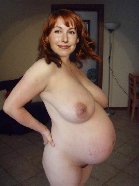25P Huge Pregnant Belly and Boobs