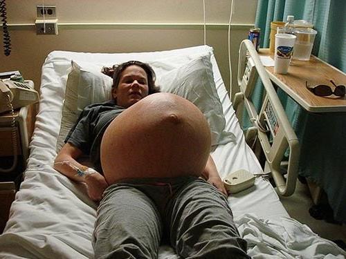 25P Huge Pregnant Belly and Boobs