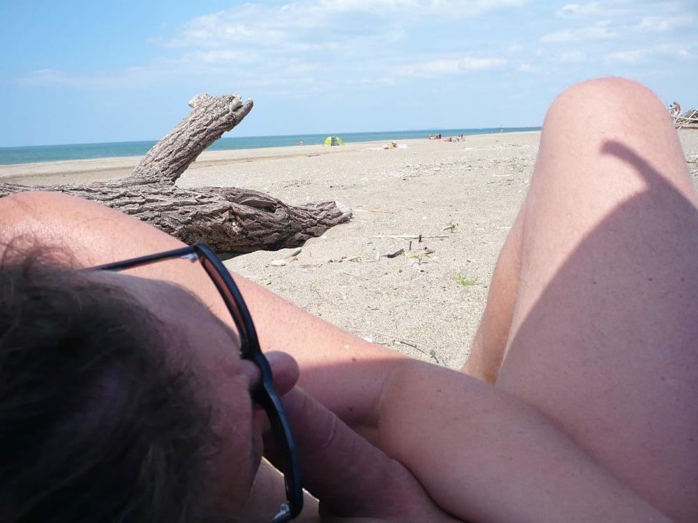 25P Mature German Nudist Couple
