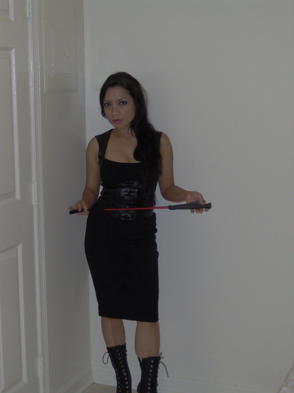 20P ShyWife's vision of a sofisticated Dominatrix.