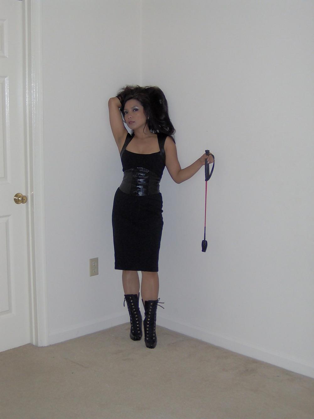20P ShyWife's vision of a sofisticated Dominatrix.