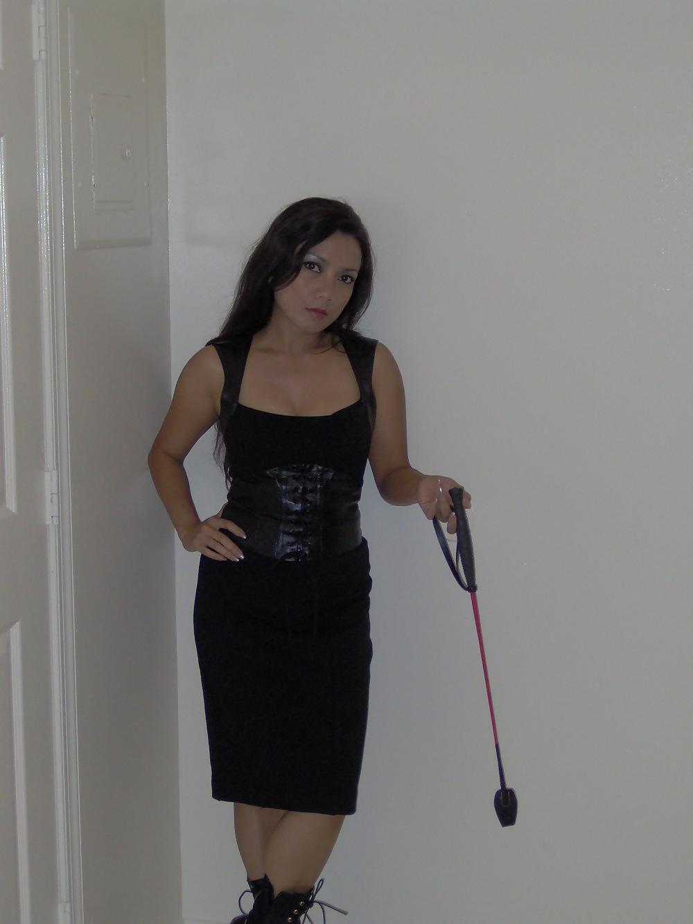 20P ShyWife's vision of a sofisticated Dominatrix.