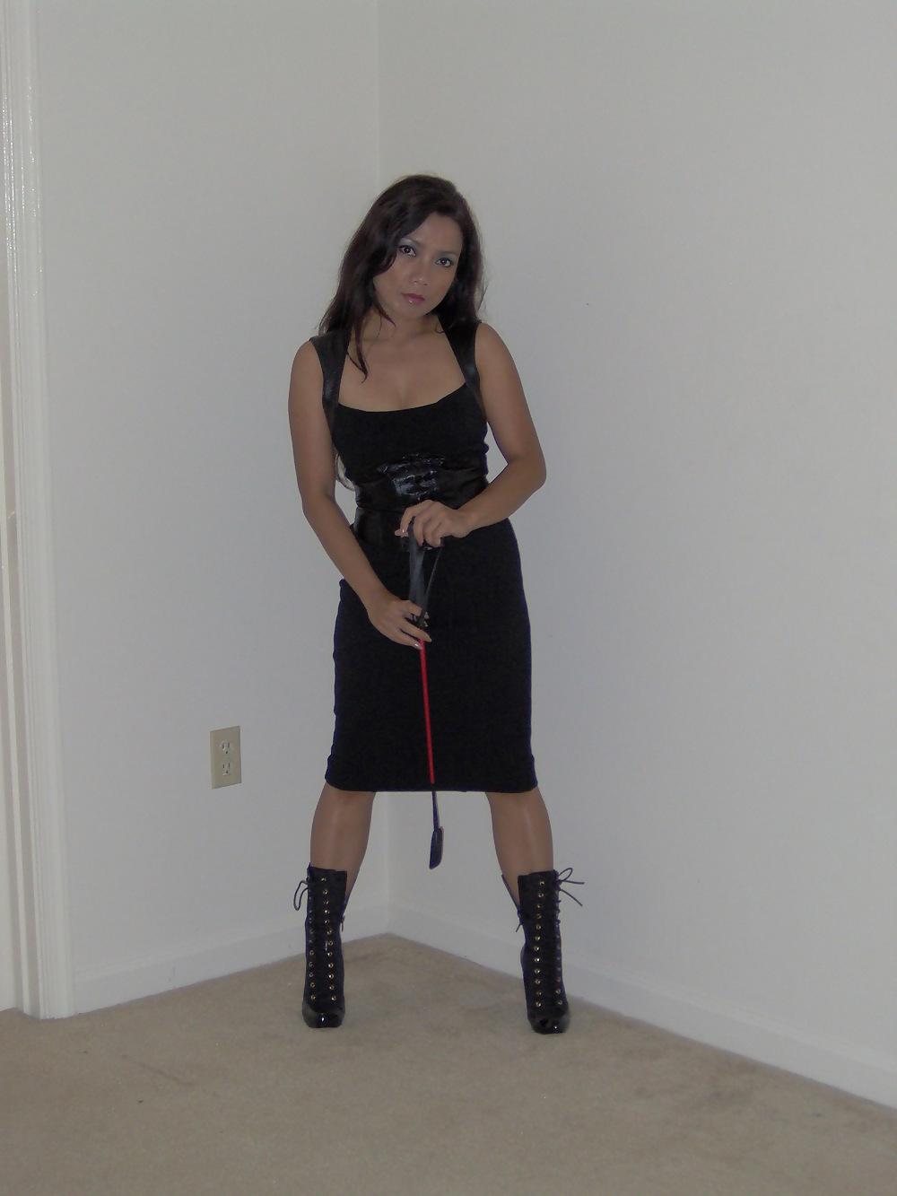 20P ShyWife's vision of a sofisticated Dominatrix.