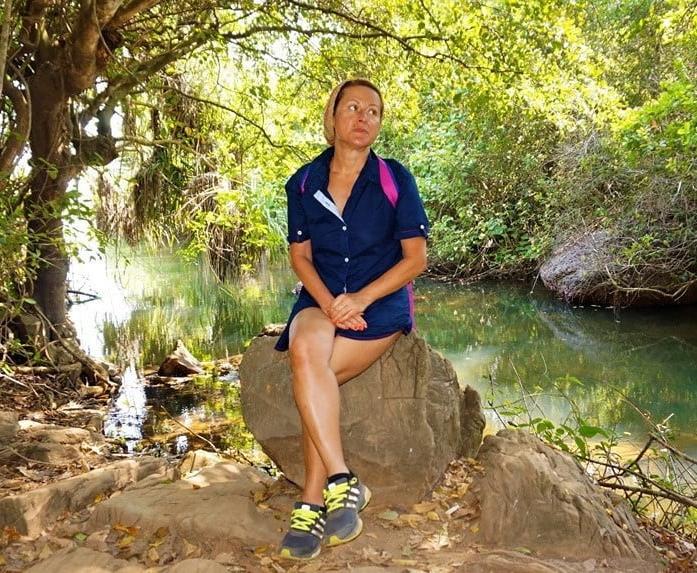 17P moms friend n i went hiking
