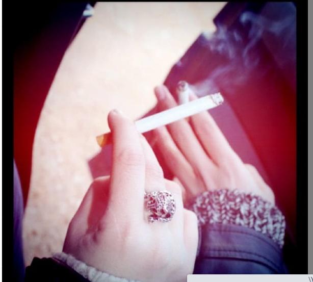 25P Azn punkrock skinny hottie Smoker and Vaper