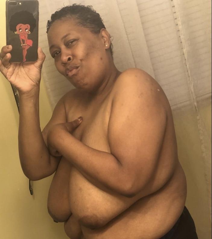 11P 50 year old granny brown sugar bettyboop
