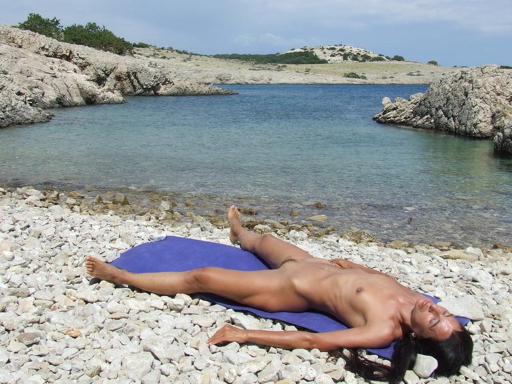 25P Couple on the Fkk Beach in Croatia