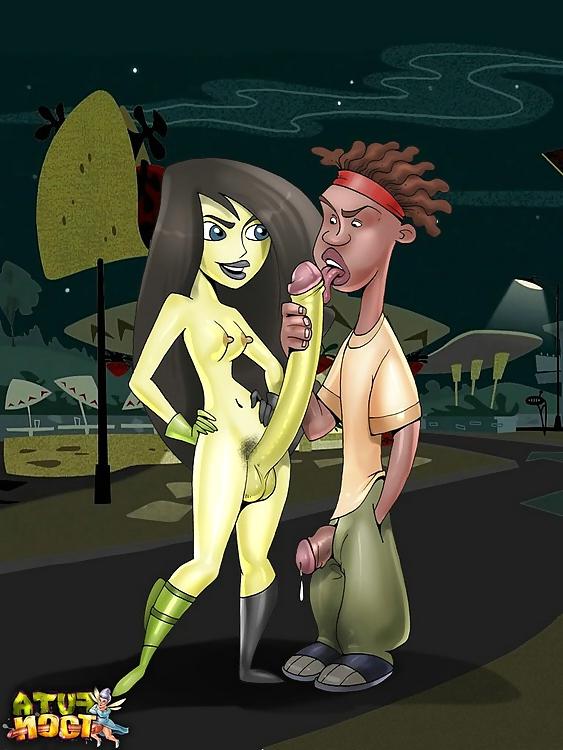 15P Famous cartoon babes go shemales