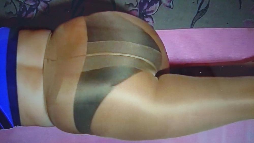 25P Femme au foyer en collants, culotte sexy transparente