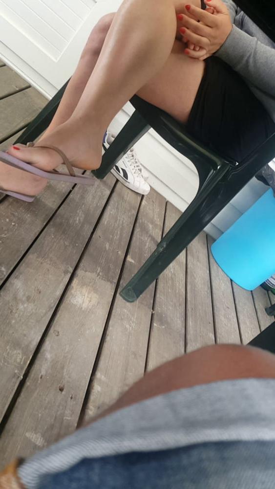 25P my sexy slut friend with legging vpl