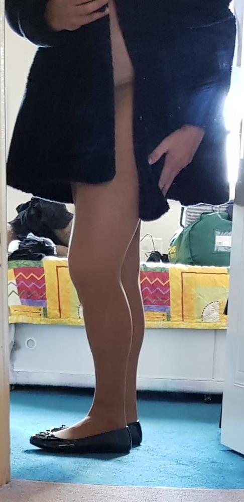 6P Fur Coat And Strap On