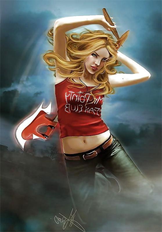 25P Buffy hentai and cartoon