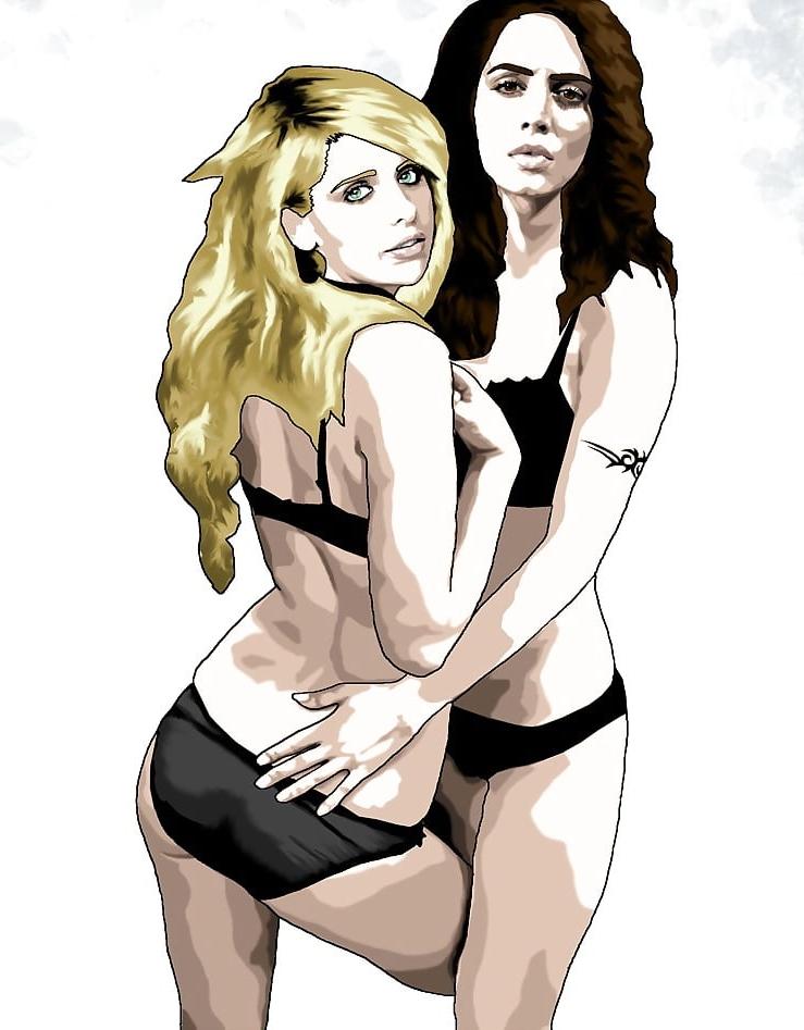25P Buffy hentai and cartoon
