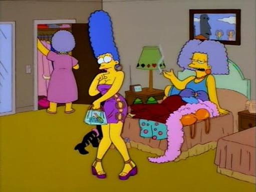 21P Marge  Simpson cartoon  crush