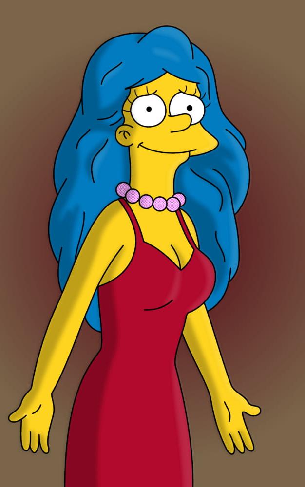 21P Marge  Simpson cartoon  crush