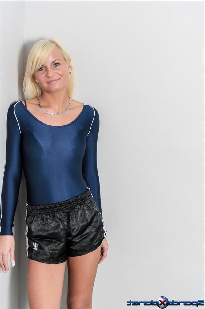 21P shiny spandex