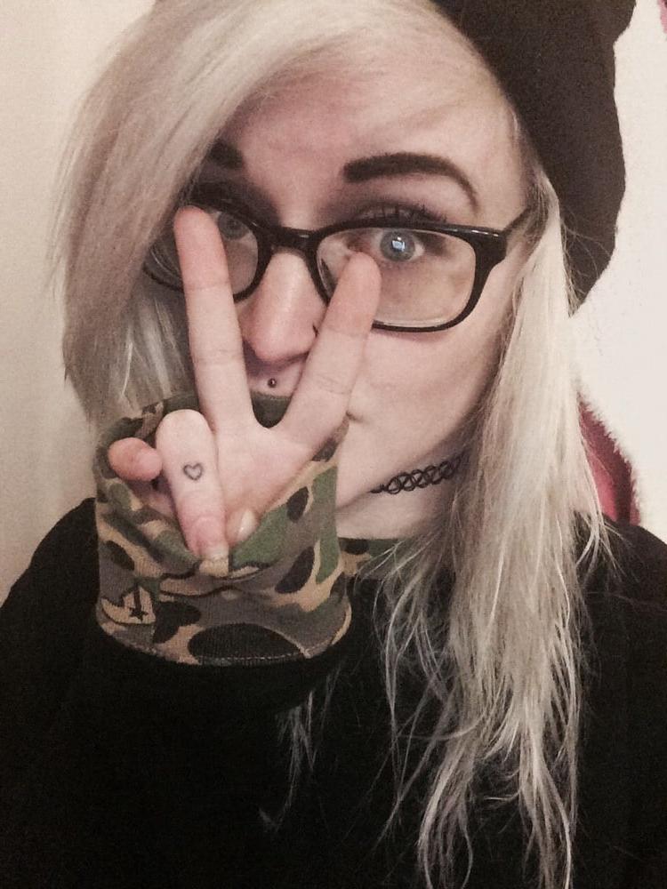 25P Skinny tattoed teen