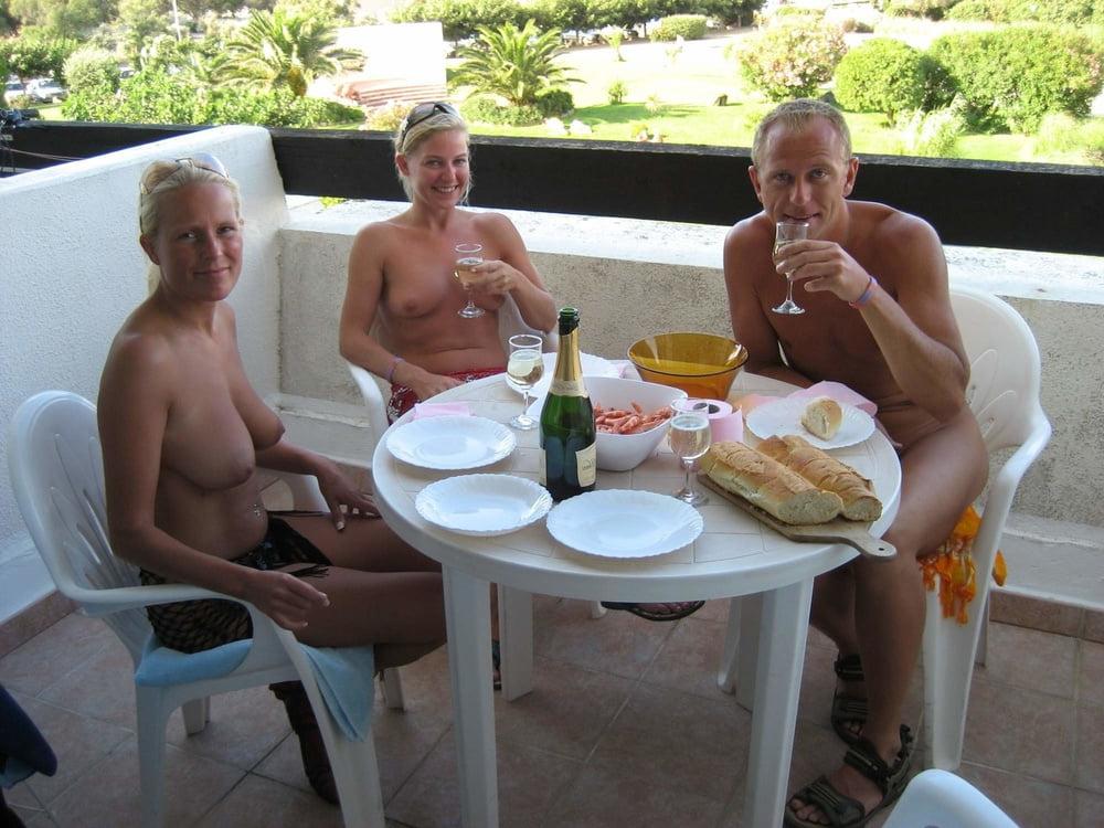 25P Blonde Nudist Fisting Fuckslut with friend
