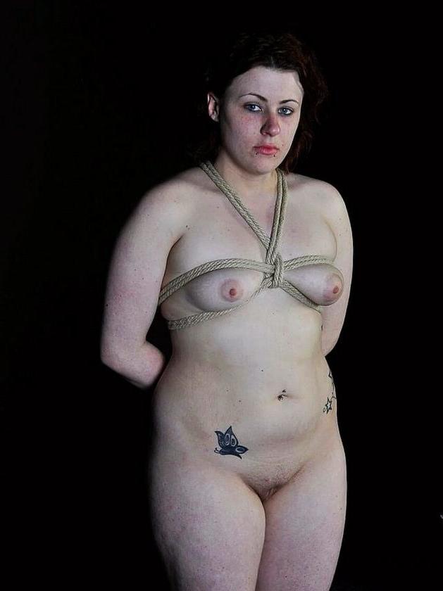 25P women bound, gagged, leashed 5